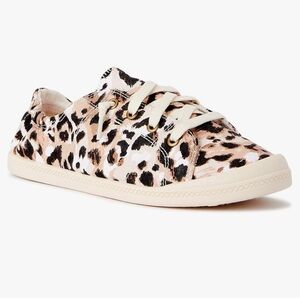 Time and Tru Women Scrunch Back Sneakers Memory
Foam Shoe, Leopard Size 6 NWT